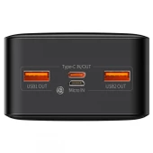 Baseus Bipow 20W Hızlı Şarj 30000 mAh LED Göstergeli Powerbank - 4