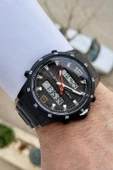 Daniel Klein DKISTE411 Siyah Renk Analog ve Dijital Dual Time Erkek Kol Saati thumbnail 2
