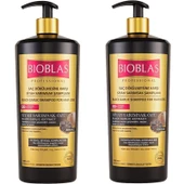 Bioblas Saç Dökülmesine Karşı Siyah Sarımsak Şampuanı 1000 ml 2 ADET - 1