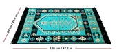 Shark Anadolu Seccade Kilim 12 Turkuaz - 3