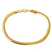 Balıksırtı İtalyan 14 Ayar Altın Bileklik 5 mm. Enli thumbnail 1