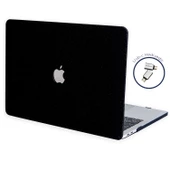 Macbook Air Kılıf 13.6 inç M2-M3-M4 Simli Kaplama G1505 (13.6” Air) A2681 A3113 A3240 ile Uyumlu - 4