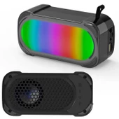 Müzik Kutusu Şarjlı Bt/Usb/Sd/Aux/Fm Rgb Ledli Ranchı Rcmk-102 - 1