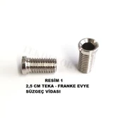 TEKA FRANKE EVYE SİFON TAKIMI YEDEK PARÇA - 2