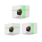 KOBB KBL30GTP 25 Metre Profesyonel Yatay 360° ve Dikey Otomatik Hizalamalı Yeşil Çapraz Çizgi Lazer Distomat + Tripod - 8