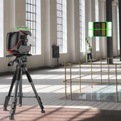 Kobb Kbl36gtp Profesyonel Li-İon Şarjlı 4X360⁰ Lcd Ekran Otomatik Hizalamalı Yeşil Çapraz Çizgi Lazer Distomat+Tripod - 6