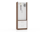 ABRE vm-348 CEVİZ VESTİYER PORTMANTO AYAKKABILIK - 3