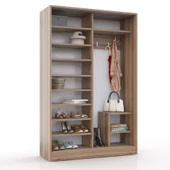 abre vm-300 ANTRASİT portmanto vestiyer ayakkabılık - 3