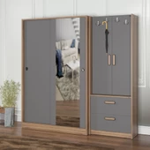 ABRE VM-300348 ANTRASİT  VESTİYER PORTMANTO - 1