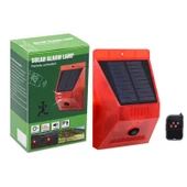 UpWay Güneş Enerjili Solar Sesli Alarm Sistemi 129 dB Sesli PIR Hareket Sensörlü Kumandalı - 1