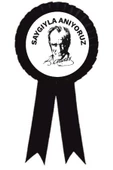 yıldızkurdelaankara 10 Kasım Saygı Ile Anıyoruz Atatürk Saten Kokart 50 Adet - 2