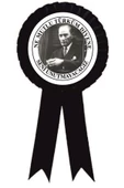 yıldızkurdelaankara 10 Kasım Saygı Ile Anıyoruz Atatürk Saten Kokart 25 Adet - 2