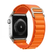 Polham Apple Watch 1,2,3,4,5,6,7,8 için 42-44-45MM Uyumlu Alpine Loop Kayış, Hafif Şık Kordon - 9