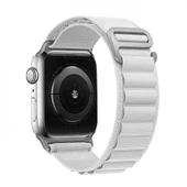 Polham Apple Watch 1,2,3,4,5,6,7,8 için 42-44-45MM Uyumlu Alpine Loop Kayış, Hafif Şık Kordon - 5
