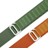 Polham Apple Watch 1,2,3,4,5,6,7,8 için 42-44-45MM Uyumlu Alpine Loop Kayış, Hafif Şık Kordon - 7