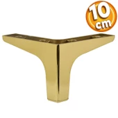 Sedef Lüks Mobilya Kanepe Sehpa Tv Ünitesi Koltuk Ayağı 10 Cm Plastik Gold Ayakları (4 ADET) - 3
