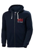 Helly Hansen Hh Hh Logo Full Zip Hoodie Erkek Kapüşonlu Tam Fermuarlı Sweatshirt HHA.34163-597 thumbnail 1