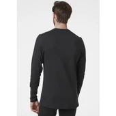 Helly Hansen Lifa Merino Midweight Crew Erkek Sweat İçlik Üst Siyah HHA.49364-990 thumbnail 2
