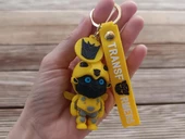 Anahtarlık Transformers Silikon Anahtarlık Çanta Süsü Karakter Figür Oyuncak thumbnail 2