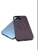 İphone 13 Pro Max Magsafe Leather Kapak Kılıf thumbnail 10