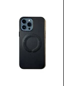 İphone 13 Pro Max Magsafe Leather Kapak Kılıf thumbnail 1