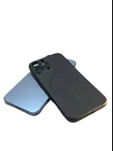 İphone 14 Pro Metalic Magsafe Silikon Kılıf - 12