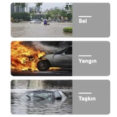 Coofbe 2in1 Araç Pencere Cam Kırıcı Ve Emniyet Kemer Kesici Araç Pencere Camı Ve Emniyet Kemeri Kesici - 11