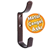 Çengel Metal Portmanto Vestiyer Duvar Dolap Elbise Askısı Bakır Mobilya Kapı Askılığı Aparatı thumbnail 1