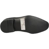 ModaAyakkabı 2010 Siyah Deri Günlük Kılasik Ayakkabı - 12