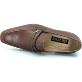 Moda Ayakkabı 9200 Kahve Kauçuk Deri Erkek Klasik Ayakkabı - 18