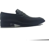 Moda Ayakkabı 4370 Siyah Deri Klasik Erkek Ayakkabı - 5