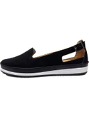 Moda Ayakabı 2547 Siyah Kadın Düz Babet thumbnail 29