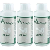 Bio Magic Developer Peroksit-Oksidan 20 Volüm %6 90 ml 3 Adet - 1