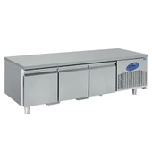 CSA Karacasan (304 Çelik) 210 Lt 200 cm Üç Kapılı 700'Lük Tezgah Altı Buzdolabı - 1