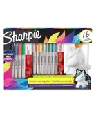 Sharpie Fine Markör Kumbara Hediyeli 16lı Set Tek Boynuz - 1