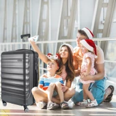 Vegmann Delphin Antrasit Büyük Boy Valiz thumbnail 5