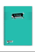 Defter A4 Spiralli 72 Yaprak Düz A4 Siparalli Defter Telli Defter 72 Yaprak Düz - 10