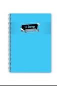 Defter A4 Spiralli 72 Yaprak Düz A4 Siparalli Defter Telli Defter 72 Yaprak Düz - 1