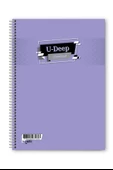 Defter A4 Spiralli 72 Yaprak Düz A4 Siparalli Defter Telli Defter 72 Yaprak Düz - 7