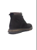 Komcero 1233 Erkek Nubuk Deri Fermuarlı Casual Bot - 4