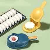 BUFFER® Pratik Hamur Açıcı Mantı Börek Poğaça Hamuru Açma Aparatı Ravioli Mantı Makinesi - 2