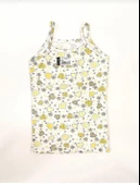 TUTKU 0850 KIZ ÇOCUK İP ASKILI DESENLİ ATLET 12 ADET thumbnail 5