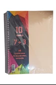 7+3 Ayraçlı Defter 10 Konulu 300 Yaprak 1 Adet 7 Kareli 3 Çizgili Spralli Plastik Kapak Seperatörlü - 2
