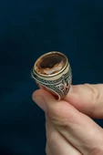 Oval Zultanit Taşlı 925 Gümüş Erkek Yüzük thumbnail 6
