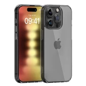 Buff iPhone 15 Pro Air Hybrid Kılıf Smoke Black - 1