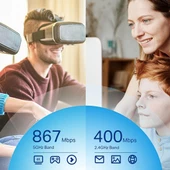 TP-Link Archer T4U Plus AC1300 Mbps Çift Antenli Yüksek Kazançlı Kablosuz USB Adaptörü - 7