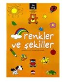3 Yaş Renkler ve Şekiller Şiir Çocuk Yayınevi - 1