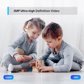 TP-Link Tapo C210, Ev Güvenliği için 360 Derece 2K UHD Wi-Fi Kamera thumbnail 6