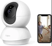 TP-Link Tapo C210, Ev Güvenliği için 360 Derece 2K UHD Wi-Fi Kamera thumbnail 1