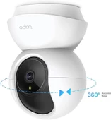 TP-Link Tapo C210, Ev Güvenliği için 360 Derece 2K UHD Wi-Fi Kamera thumbnail 3